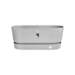 greenville pflanzgefäß 60cm rollen living beton